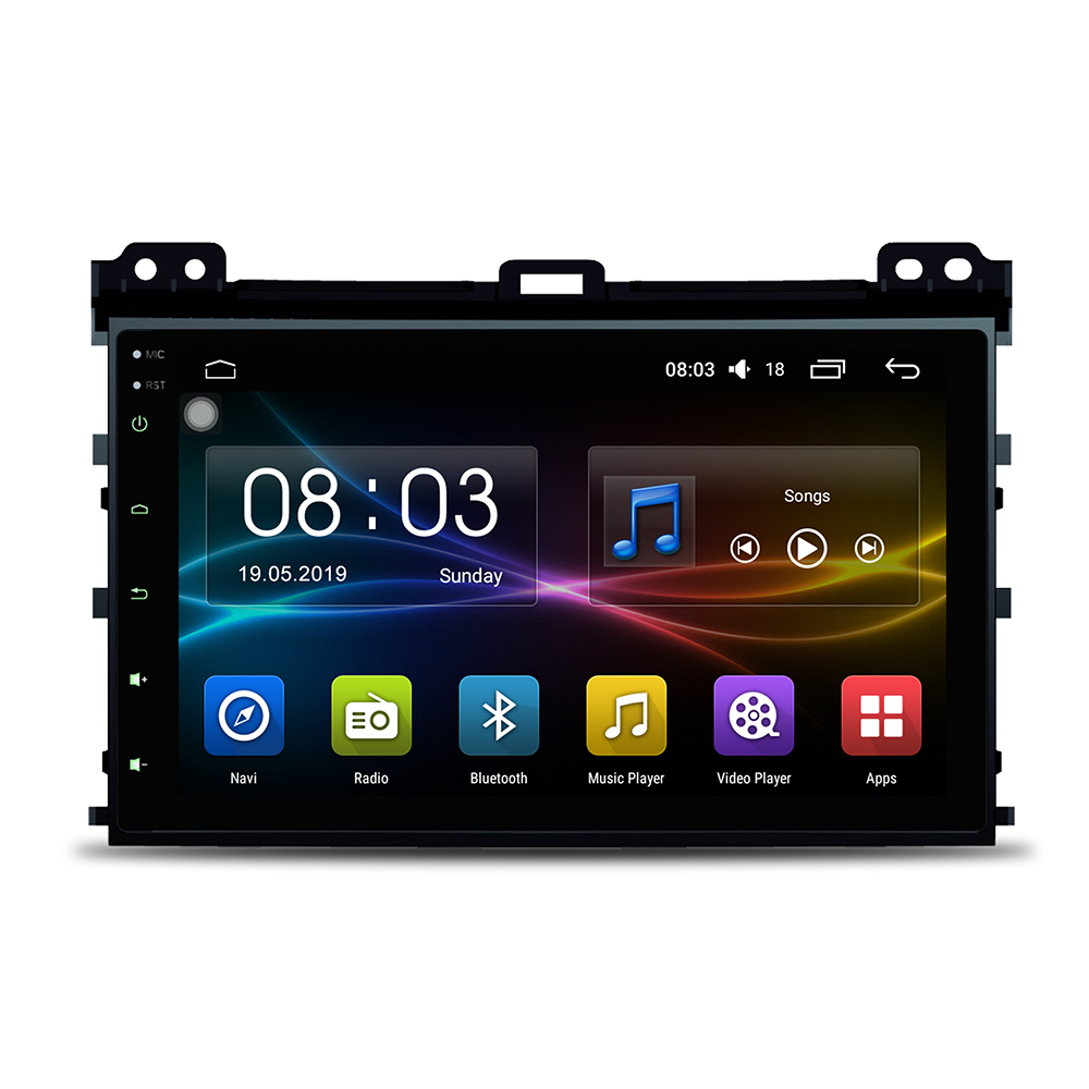 Android screen for Toyota Prado 2002 ~ 2009 - CARTUNES