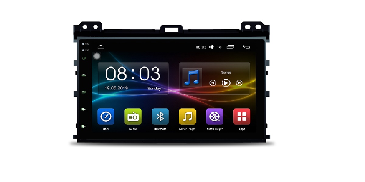 Android screen for Toyota Prado 2002 ~ 2009 - CARTUNES