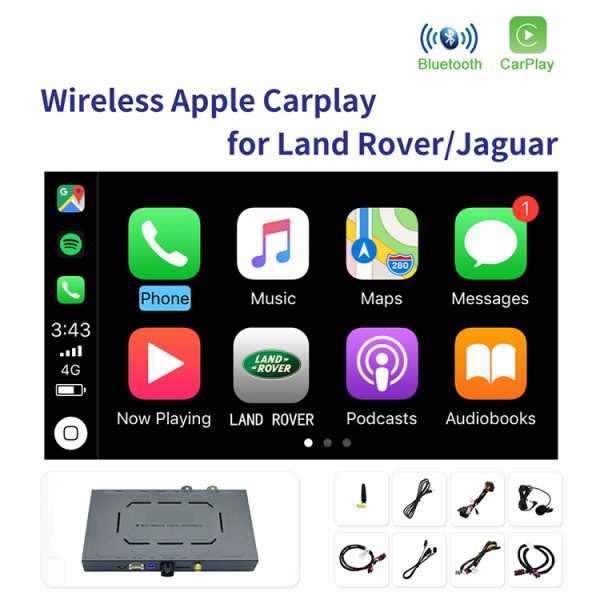 Land Rover Ios Apple CarPlay and Android Auto for Land Rover Range Rover and Jaguar ...