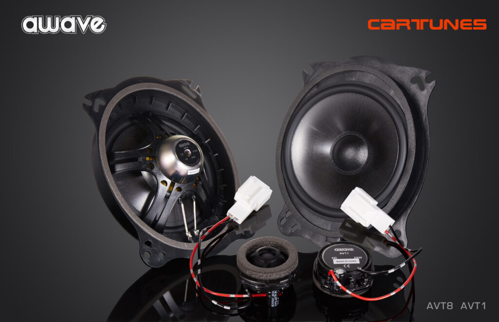 Awave Audiophile Sound component speakers For Toyota Cars