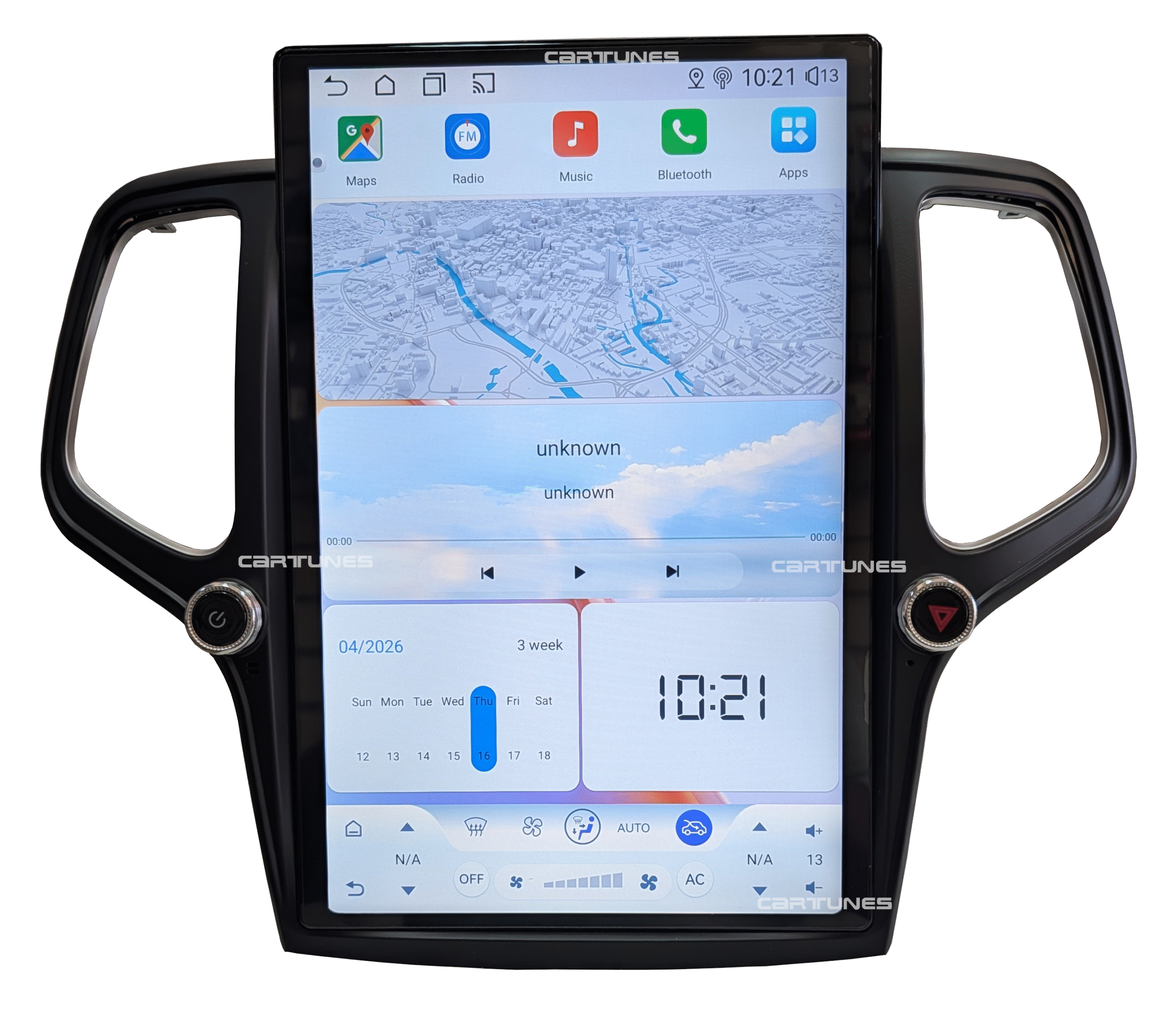 14.5 inch QLED screen for Jeep Grand Cherokee